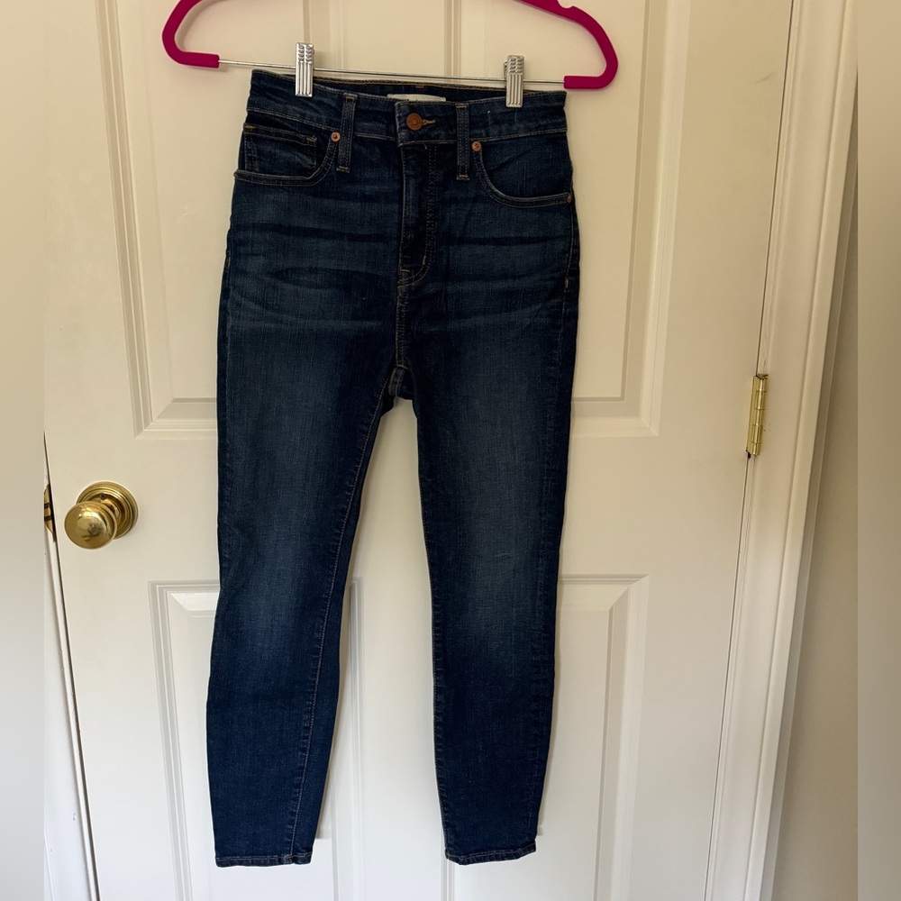 Madewell curvy high-rise skinny jean